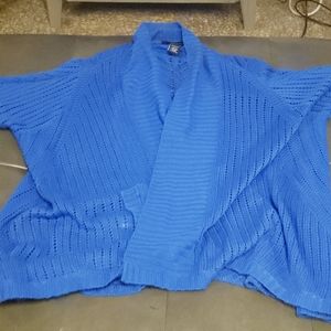 Royal blue diva sweater
